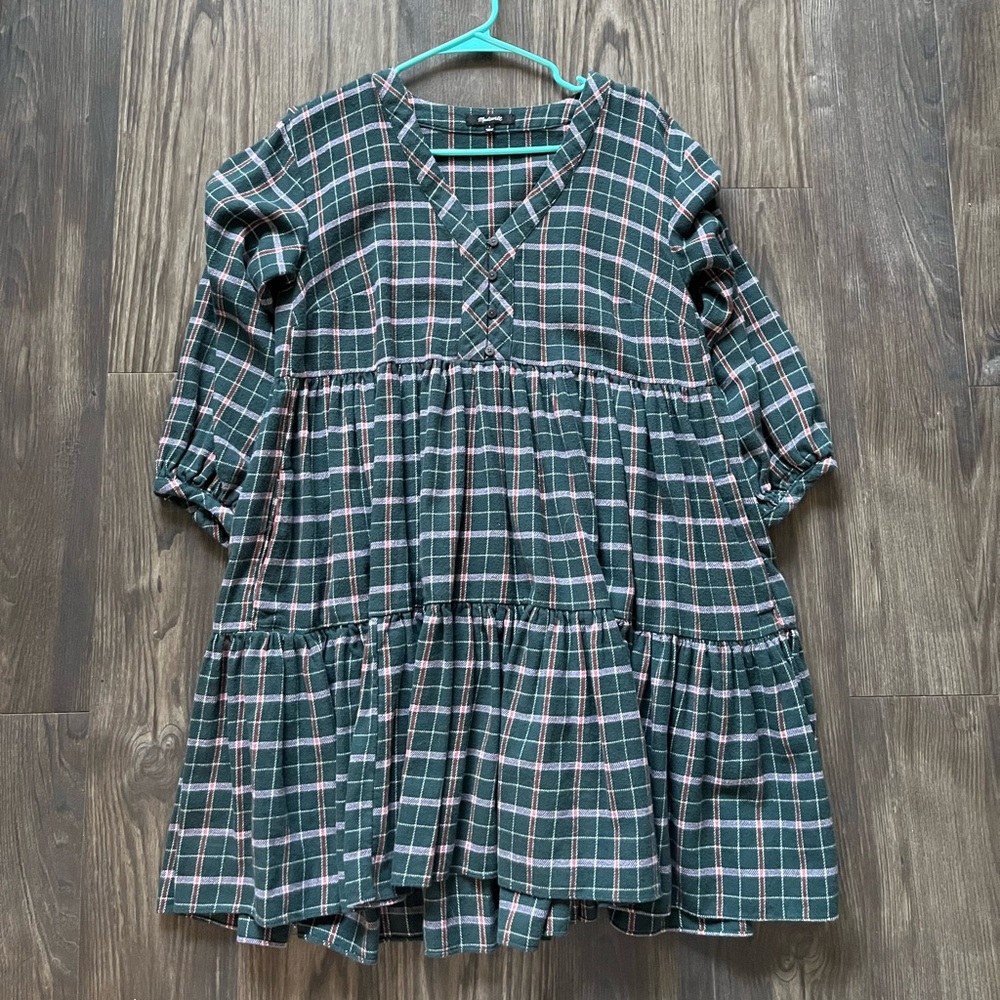 Madewell Flannel Dress